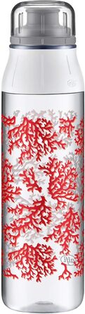 Пляшка для води alfi Tritan 700 мл, BPA Free, кор coral, герметична, для газованої води, для школи, спорту, прогулянок, посудомийна машина