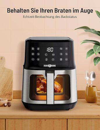 Фритюрниця PARIS RHNE XXL 12-в-1, 5 л, Z-чорна