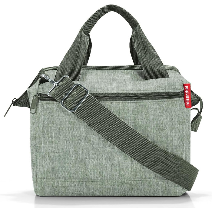 Сумка через плече Reisenthel Allrounder Cross Twist sage, водостійка, знімний регульований ремінь