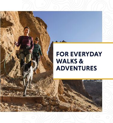 RUFFWEAR Knot-a-Leash — світловідбивний повідок для собак із мотузки, карабін, 1,5 м, 7 мм, чорний обсидіан, розмір S, рожевий гібіскус