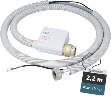 Шланг подачі води Aquastop 2,2 м BITRON Typ 84 для пральної машини Miele, 3/4 дюйма, захисний WPS з електричним підключенням