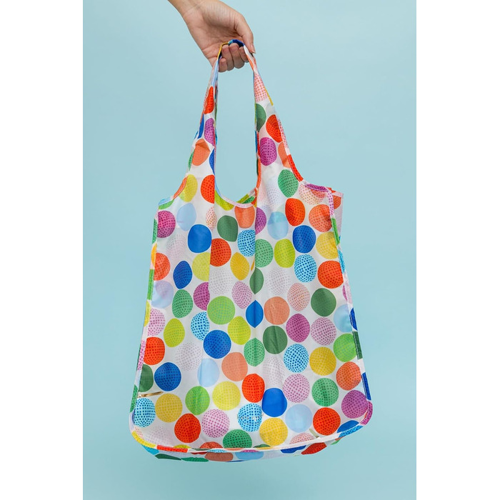 Жіноча багаторазова шопер-сумка Kate Spade New York з написом Get Carried Away, мінігольф-дизайн