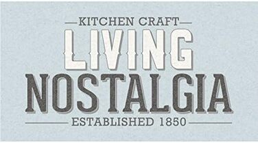 Підставка для кружок KitchenCraft Living Nostalgia, сіра, 34x18,5 см