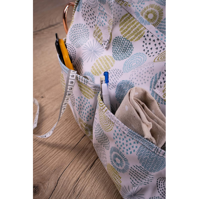 Творча сумка для рукоділля Hobby Gift, бавовна, 13x36x31 см