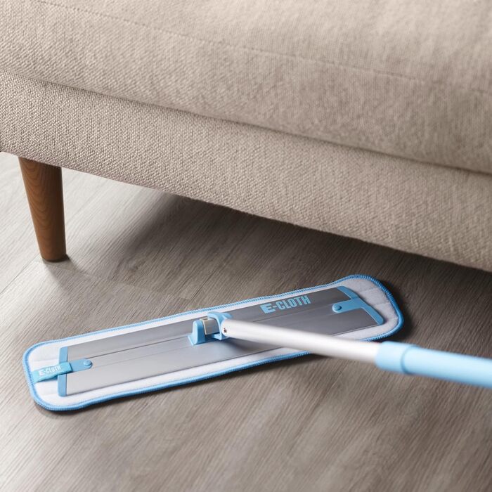 Насадка для мопа E-Cloth Deep Clean, мікрофібра, змінна, для вологого прибирання твердих підлог: паркет, ламінат, плитка, камінь, багаторазова, 4 шт.