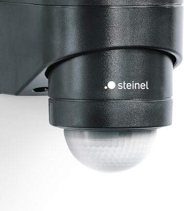 Світлодіодний вуличний прожектор Steinel LS 150 S з датчиком руху 240°, 14,7 Вт, 1375 лм, 4000K, чорний, регульований, дальність до 12 м