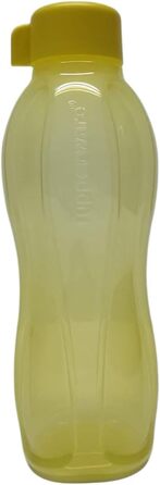 Пляшка для води Tupperware Eco To Go 1,0 л жовта, з гвинтовою кришкою, для газованої води