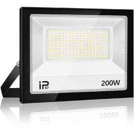 Світлодіодний прожектор YZYFACAI 300W, 30000Лм, 7000K, IP67, для вулиці, двору, гаража, саду