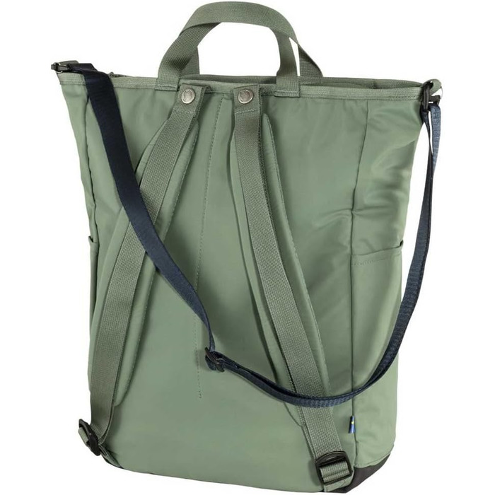 Рюкзак-сумка Fjällräven High Coast Totepack 23 л, унісекс, зелений патина, міський водостійкий