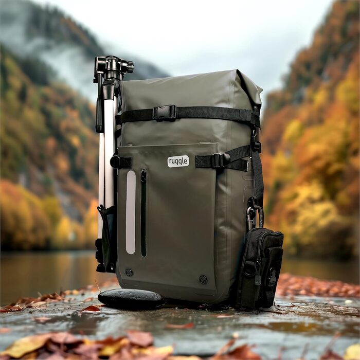 Водонепроникний рюкзак Dry Bag 20/30/45 л з 3 зовнішніми кишенями, RollTop, для пляжу, човна, каяка, туризму, риболовлі та мотоцикла