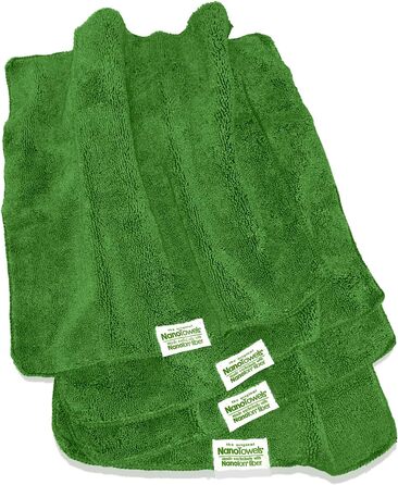 Nano Towels екологічні універсальні серветки для прибирання без хімії, мікрофібра, 35,6x35,6 см, 4 шт. Для кухні, ванної, дитячих речей