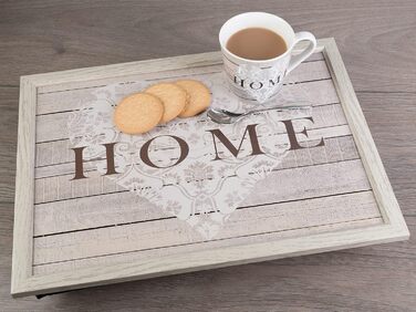 Піднос на коліна з м'якою подушкою Creative Tops Everyday-Home, 44x34 см, сірий