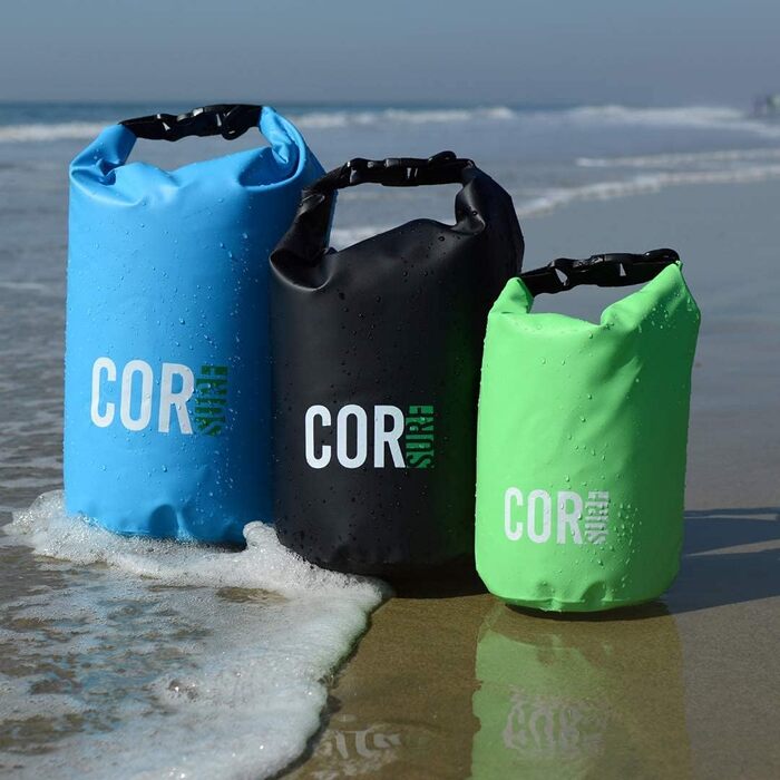 Водонепроникний плаваючий гермомішок COR Surf Drybag 3/5/10/15 л з роликовою застібкою для каякінгу, човна, рафтингу, плавання, риболовлі, кемпінгу та пляжу