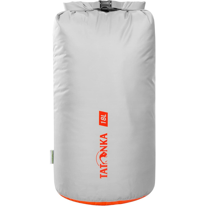 Водонепроникний мішок Tatonka Dry Sack з роликовою застібкою, набір 10/18/30 л, з переробленого поліестеру, чорний/сірий/синій