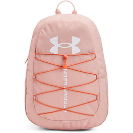 Унісекс рюкзак Under Armour Hustle Sport рожевий, водостійкий спортивний рюкзак з відділенням для ноутбука, універсальний міський рюкзак