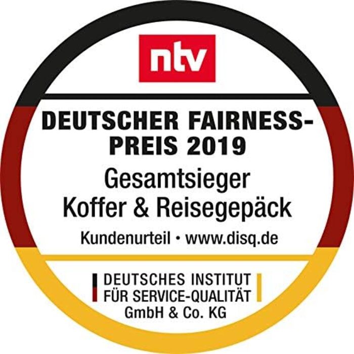 Валіза Hauptstadtkoffer Wannsee середня, жорсткий корпус, 68 см, 63 л, темно-синя/коричнева