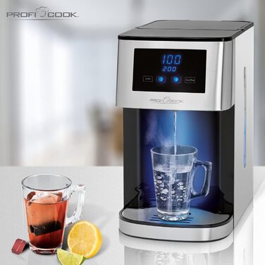 Диспенсер гарячої води ProfiCook PC-HWS 1145, 2600 Вт, нержавійка, сенсорне LED-управління, окріп за 3 секунди