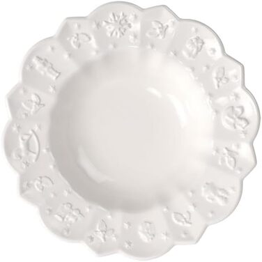Тарілка для сервірування V&B Toy's Delight Royal Classic біла