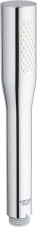 Ручний душ GROHE Vitalio Get 1 режим, антикальк, для проточних водонагрівачів, подвійна стінка, сріблястий