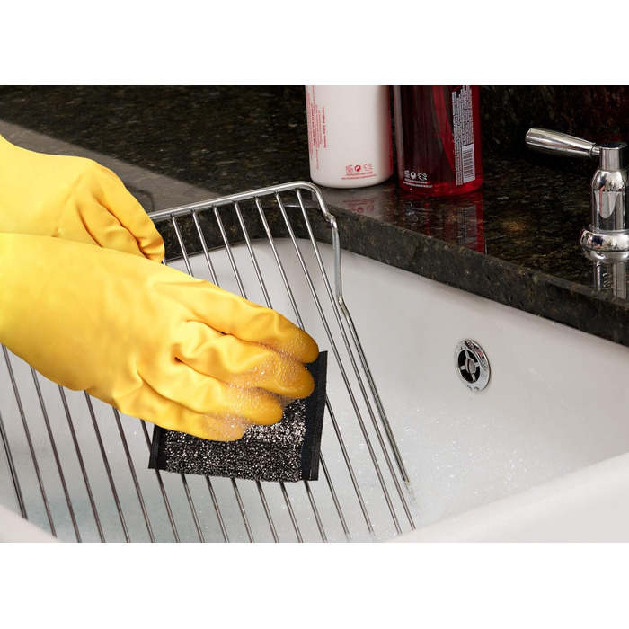Набір металевих губок Marigold Scrub Away для чищення, 20 шт, нержавіюча сталь, 11x1.8x15.5 см, сіра