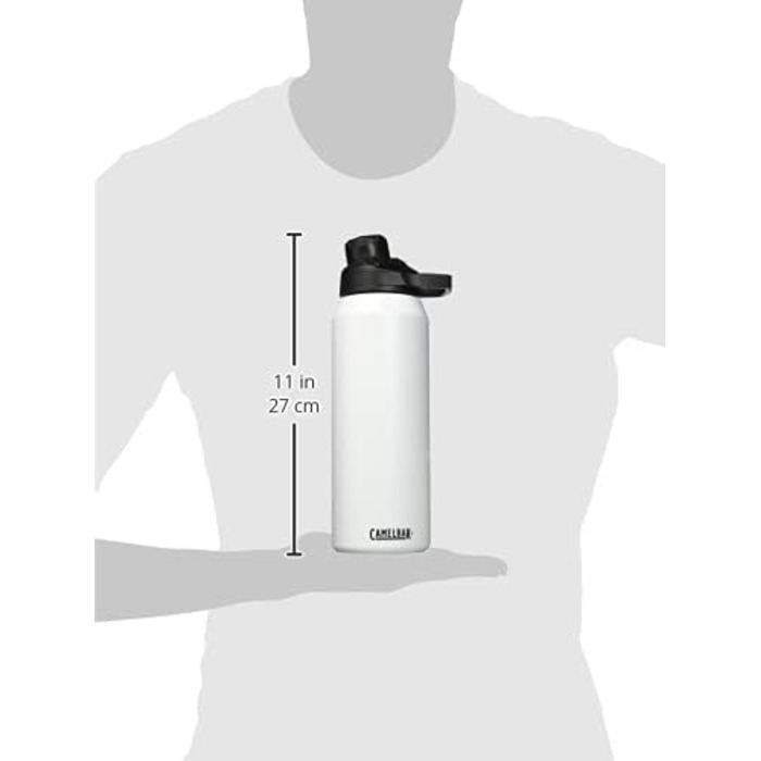 Термобутилка Camelbak Chute Mag з вакуумною ізоляцією, нержавіюча сталь, біла