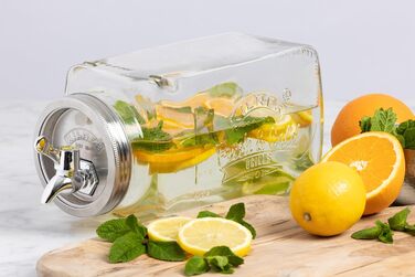 Диспенсер для напоїв KILNER 3 л з краном для холодильника