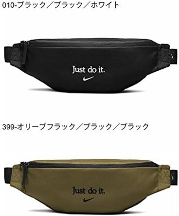 Сумка на пояс Nike 2018, 15 см, багатокольорова (синя/чорна)