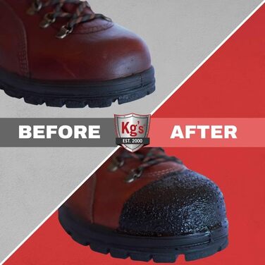 Захист носка взуття KG's Boot Guard, чорний, пензлик для нанесення