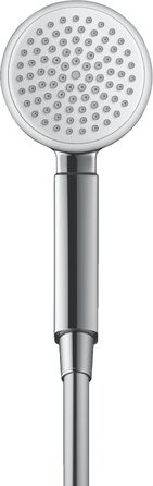 Душова лійка hansgrohe Crometta 100 з тримачем, біла/хром