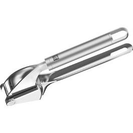 Прес для часнику ZWILLING Pro, 20 см, нержавіюча сталь, ергономічна ручка, сріблястий