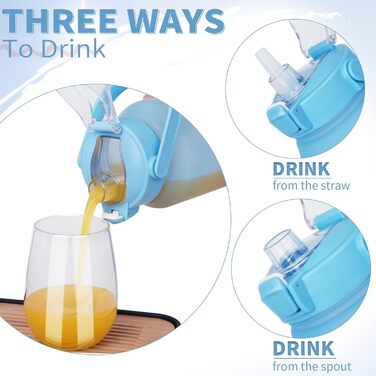 Спортивна пляшка для води 2л Tritan з трубочкою та часовою розміткою, BPA-free, мотиваційна, для фітнесу, спортзалу, туризму