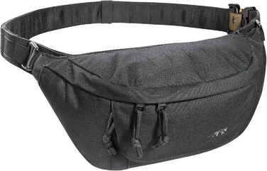 Тактична універсальна поясна сумка Tasmanian Tiger TT Modular Hip Bag II, 5 л, з 3 відділеннями на блискавці, MOLLE-панеллю, для спорту, туризму, outdoor, чорна