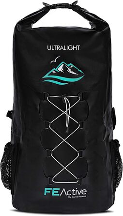 Водонепроникний рюкзак FE Active 30 л для водних та outdoor активностей з м'якими лямками та зовнішніми сітками