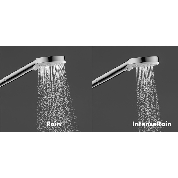 Душовий набір hansgrohe Crometta 0,65 м, водозберігаючий, білий/хром