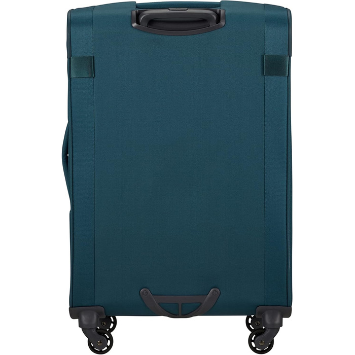 Валіза Samsonite Citybeat Spinner S (синя, Petrol Blue), валіза Samsonite Citybeat Spinner M EXP (66 см, 67/73 л, розширювана)
