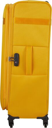 Валізи Samsonite Citybeat Spinner S та Spinner M EXP (жовті, 66 см, 67/73 л) – легкі дорожні валізи на колесах для подорожей