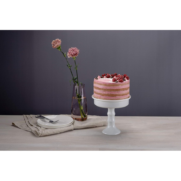 Регульоване кондитерське кільце Dr. Oetker 16-30 см з високою лопаткою для тортів, набір для декорування, сріблясто-білий