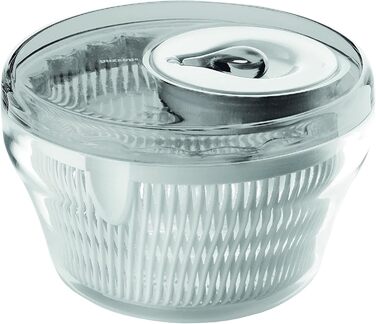 Сушарка для салату Guzzini Kitchen Active Design, 28x18 см, сіра