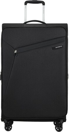 Валіза Samsonite Litebeam Spinner L, розширювана, 77 см, 103/111 л, чорна