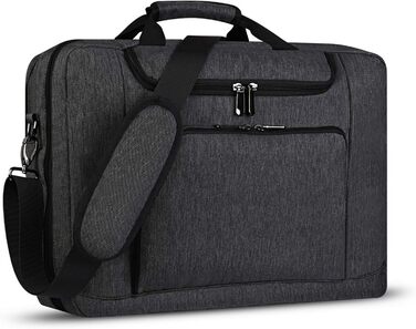 Чоловіча бізнес-сумка BERTASCHE для ноутбука 17-17,3 дюйма, велика робоча сумка-актенка