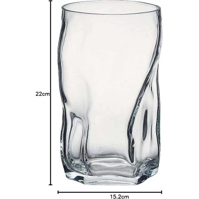 Келих Bormioli Rocco Sorgente Highball 450 мл, набір 6 шт.