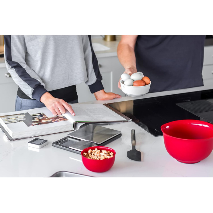 Преміальний кондитерський шпатель KitchenAid з нержавіючої сталі з силіконовою насадкою для тіста