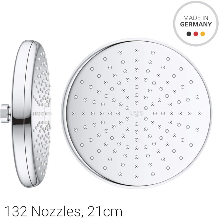 Верхній душ Grohe Tempesta 210, хром, 26408000