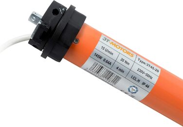 Комплект електропривода для ролет 3T-MOTORS до 110 см, потужність 10 Нм SW60, з монтажним приладдям, без керування