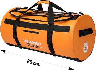 Велика водонепроникна спортивна сумка-дюфел The friendly Dutch 90L для чоловіків, рюкзак та дорожня сумка