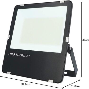 HOFTRONIC LED прожектор для вулиці 200Вт 32000 Лм 160лм/Вт нейтральний білий IP65, зовнішній світлодіодний ліхтар, супер яскравий, 5 років гарантії (150Вт, 4000К)