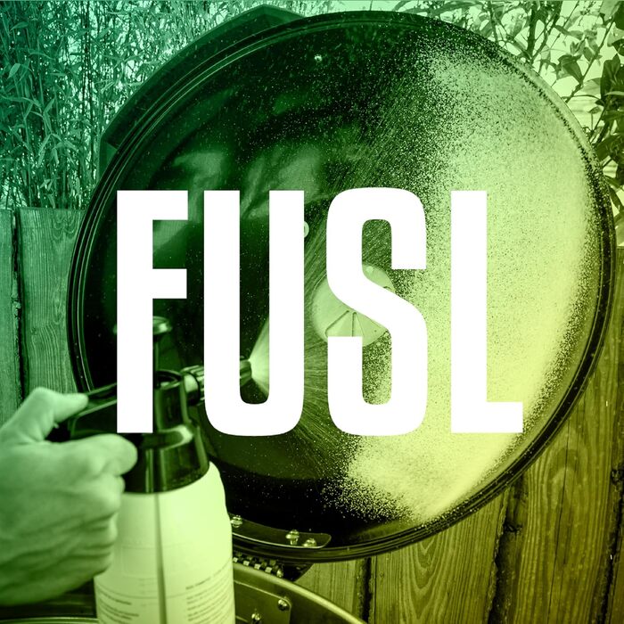 Набір для очищення гриля FUSL FOAMSTER: піна, 1 л знежирювача, біорозкладний, для газових грилів, коптильні та решіток, вироблено в Німеччині