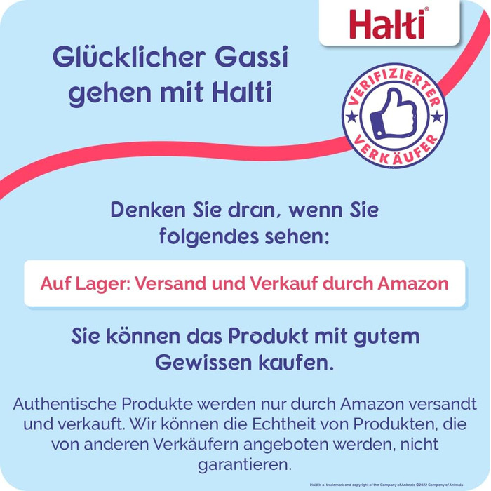 Антизапряжний нашийник-поводок HALTI Optifit для середніх собак, з м'якою підкладкою, регульований, проти ривків, легкий
