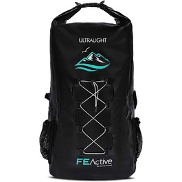 Водонепроникний рюкзак FE Active 30 л для водних та outdoor активностей з м'якими лямками та зовнішніми сітками