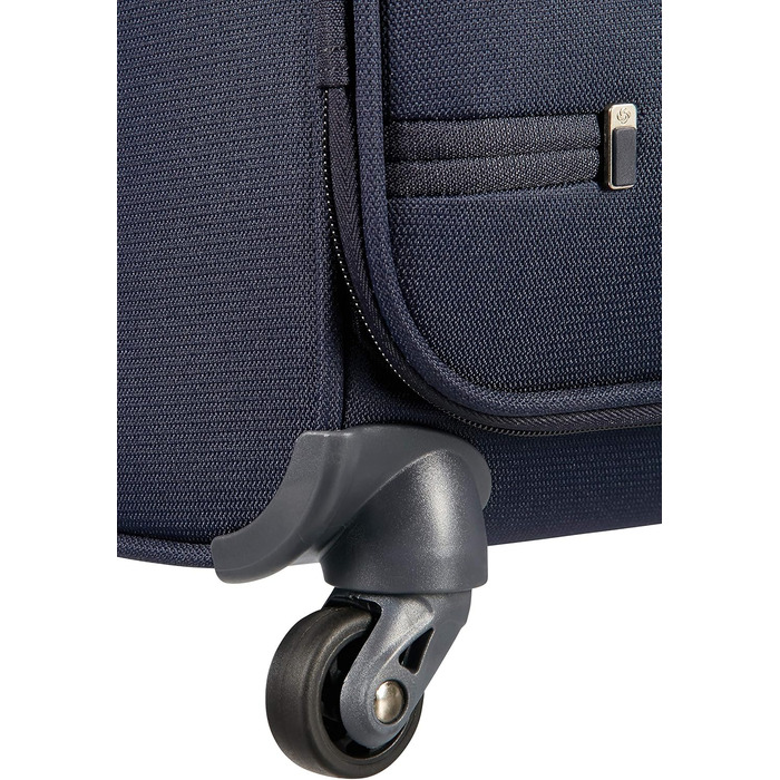Валіза Samsonite Base Boost Spinner M розширювана, 66 см, 67,5/73,5 л, чорна, для подорожей